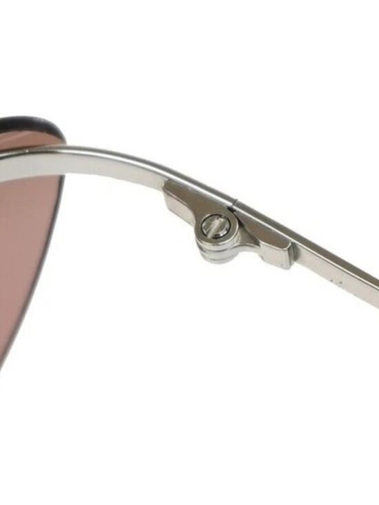 CHANEL CC Logo Sunglasses Eye Wear Plastic Metal Brown Silver 4041 33RP141 main image 10